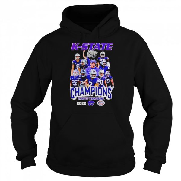 K-State Champions Taxact Texas Bowl 2022 shirt