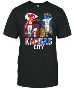 Kansas City Chiefs Mahomes And Kansas City Royals Mahomes Perez Shirt 1