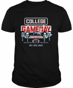 Kansas Jayhawk College Gameday At The Booth Oct 8th 2022 Shirt 1