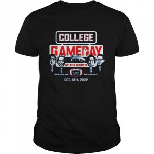 Kansas Jayhawk College Gameday At The Booth Oct 8th 2022 Shirt