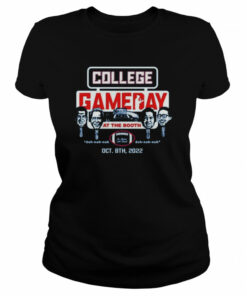 Kansas Jayhawk College Gameday At The Booth Oct 8th 2022 Shirt 2