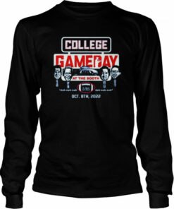 Kansas Jayhawk College Gameday At The Booth Oct 8th 2022 Shirt 3
