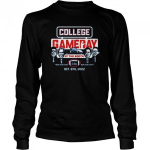 Kansas Jayhawk College Gameday At The Booth Oct 8th 2022 Shirt 3