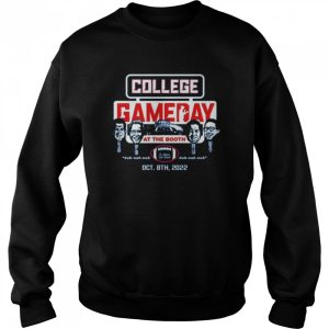 Kansas Jayhawk College Gameday At The Booth Oct 8th 2022 Shirt 4