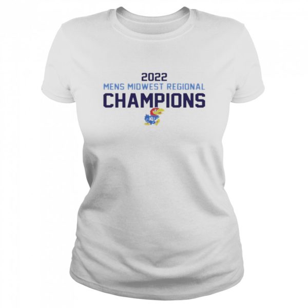 Kansas Jayhawks 2022 Men’s Midwest Regional Champions T-shirt