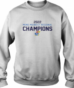 Kansas Jayhawks 2022 Men’s Midwest Regional Champions T-shirt 3 Kansas Jayhawks 2022 Men's Midwest Regional Champions T shirt 4