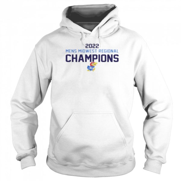 Kansas Jayhawks 2022 Men’s Midwest Regional Champions T-shirt