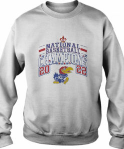 Kansas Jayhawks 2022 NCAA Men's Basketball National Champions Big amp Tall T Shirt 4