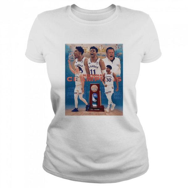 Kansas Jayhawks National Champions 2022 NCAA Divison T-Shirt