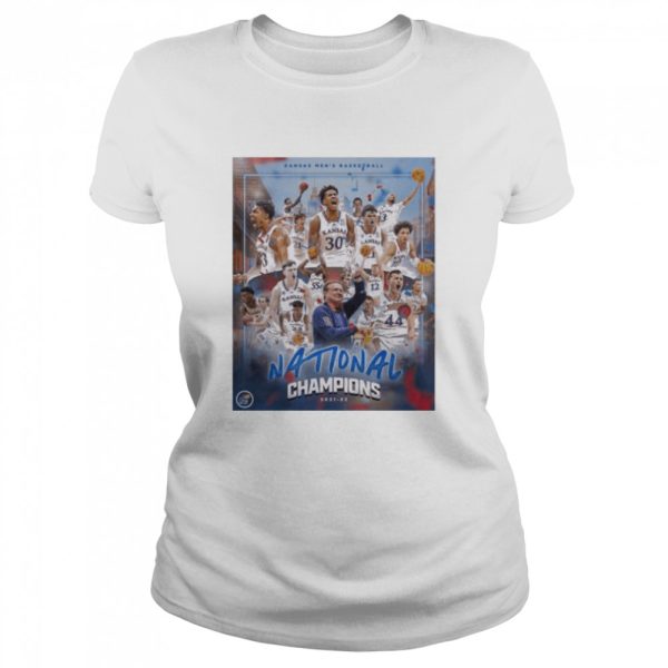 Kansas jayhawks men’s basketball 2022 national champions shirt