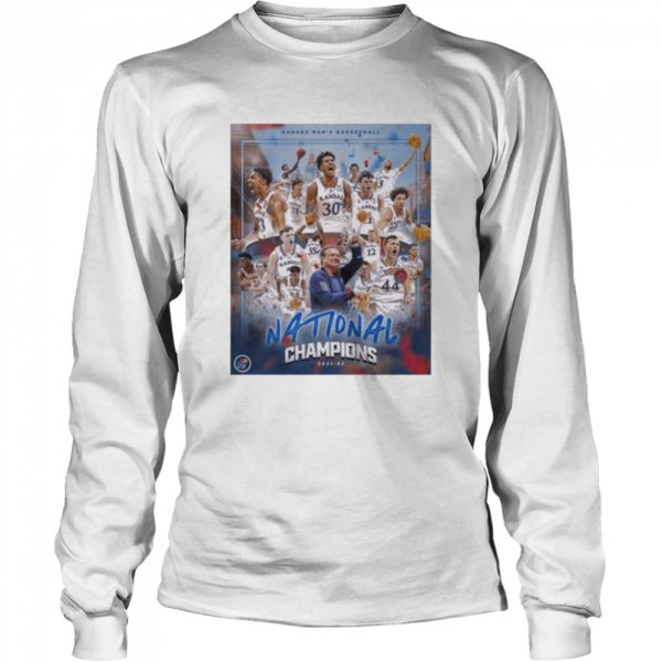 Kansas jayhawks men’s basketball 2022 national champions shirt