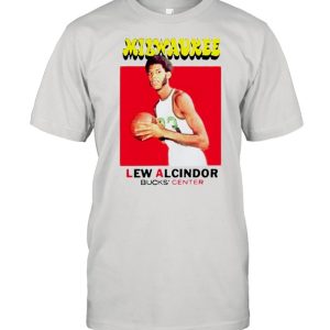 Kareem Jabbar Milwaukee lew alcindor buck’s center shirt