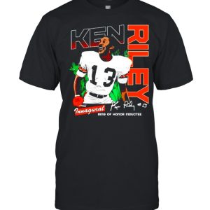 Ken Riley ring of honor inductee shirt