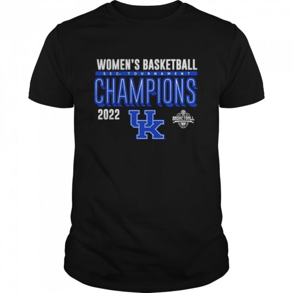 Kentucky Wildcats 2022 SEC Women’s Basketball Conference Tournament Champions T-shirt