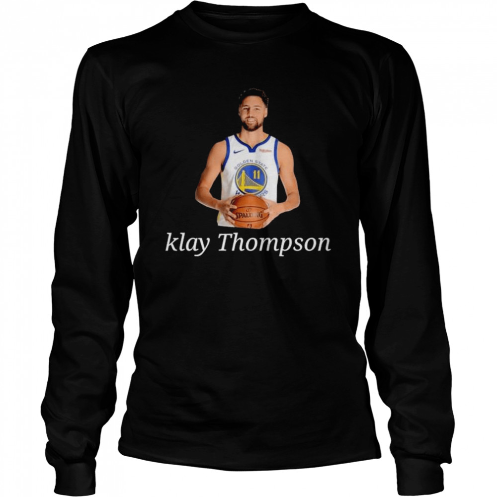 Klay thompson long sales sleeve shirt