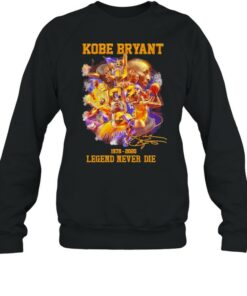 Kobe Bryant 1978 2020 Legend Never Die signature shirt 4