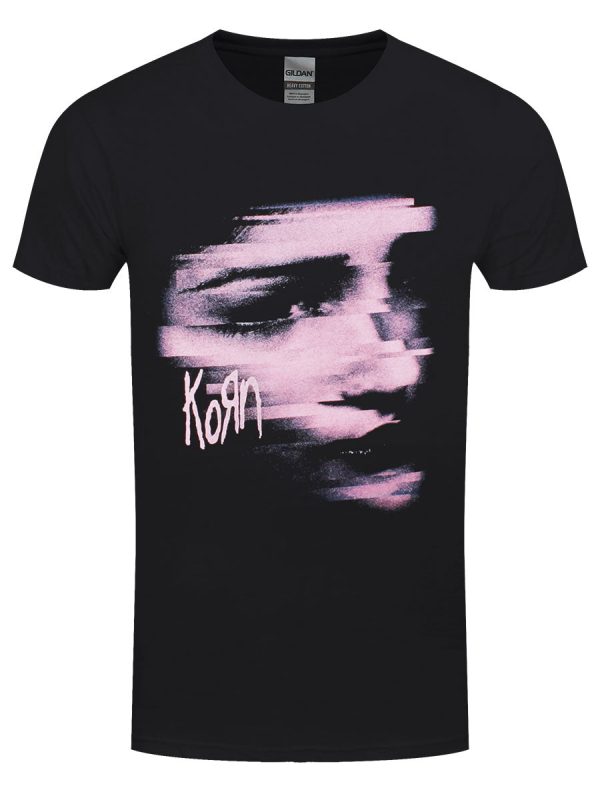 Korn Chopped Face Men’s Black T-Shirt