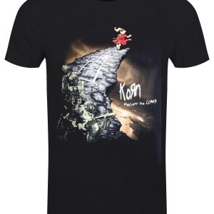 Korn Follow The Leader Mens Black T Shirt 1