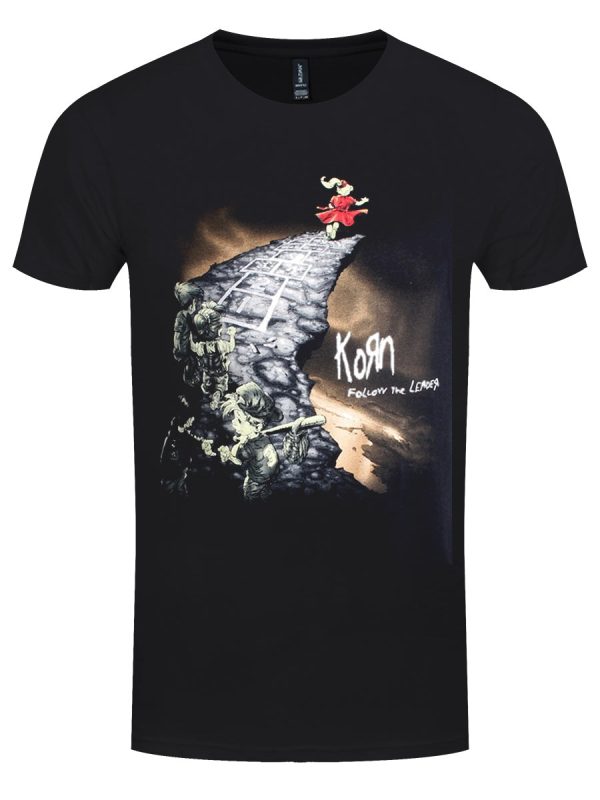 Korn Follow The Leader Men’s Black T-Shirt