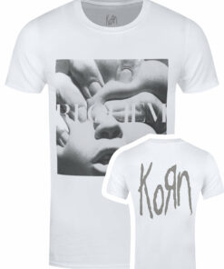 Korn Requiem Album Cover Mens White T Shirt 1