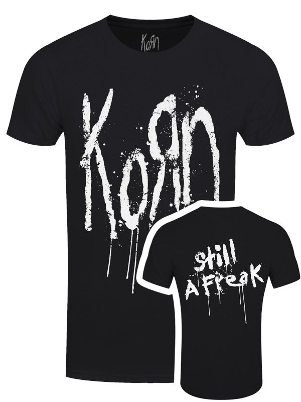 Korn Still A Freak Men’s Black T-Shirt