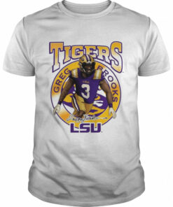 LSU Tigers Greg Brooks Eye Of The Tiger T Shirt 1