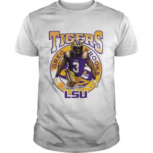 LSU Tigers Greg Brooks Eye Of The Tiger T-Shirt