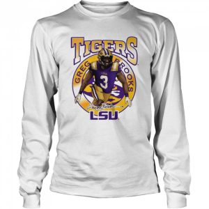 LSU Tigers Greg Brooks Eye Of The Tiger T Shirt 3