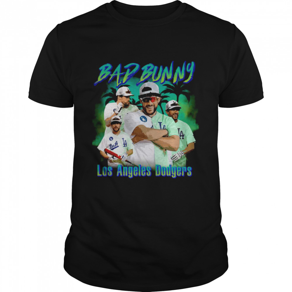 Bad Bunny Dodgers Shirt Los Angeles Dodgers Shirt, hoodie, sweater