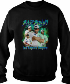 La Los Angeles Dodgers Bad Bunny Dodgers shirt 4