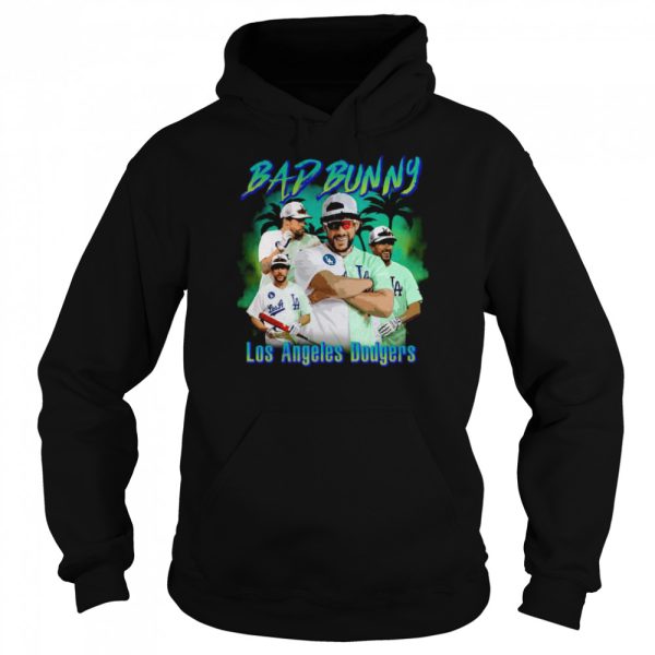 Bad Bunny Dodgers Shirt Los Angeles Dodgers Bad Bunny - T-shirts