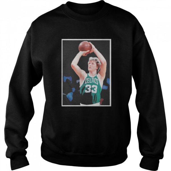 Larry Bird Boston Celtics Basketball Shirt