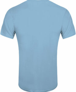 Led Zeppelin 1975 North American Tour Men's Blue T-Shirt 1 Led Zeppelin 1975 North American Tour Mens Blue T Shirt 2