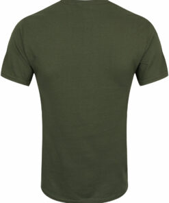 Led Zeppelin Gold Symbols Mens Olive Green T Shirt 2