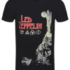 Led Zeppelin Hermit Men’s Black T-Shirt