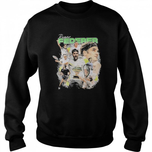 Legend Tenis Roger Federer Retire T-Shirt