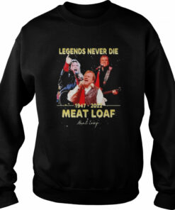 Legends never die 1947 2022 Meat Loaf signature shirt 3 Legends never die 1947 2022 Meat Loaf signature shirt 4