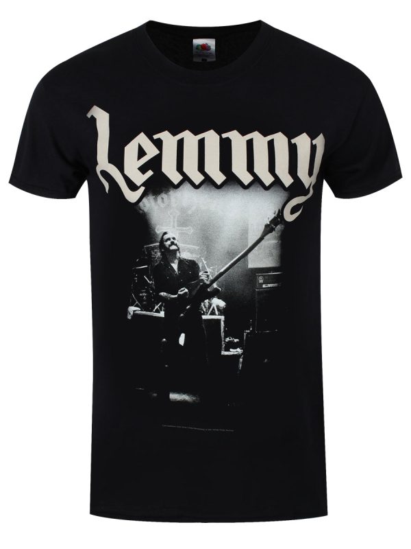 Lemmy Lived To Win Men’s Black T-Shirt