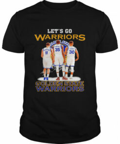 Let's go Warriors Golden State Warriors signatures shirt 1