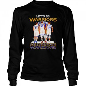 Let's go Warriors Golden State Warriors signatures shirt 3