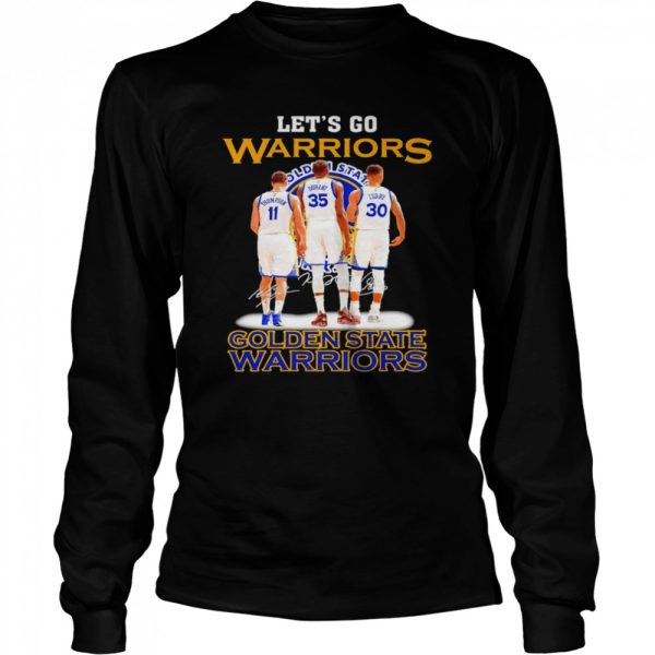 Let’s go Warriors Golden State Warriors signatures shirt