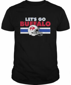 Let's go buffalo the helmet team buffalo bills shirt 1