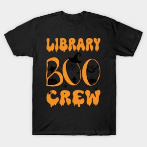 Library Boo Crew Halloween 2023 funny T-Shirt