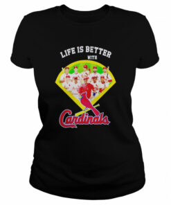 Life is better with Cardinals shirt 1 Life is better with Cardinals shirt 2