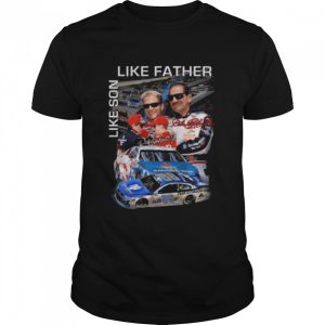 Like Son Like father 156 Dale Earnhardt Jr 2000 Premium High Res signatures shirt 1