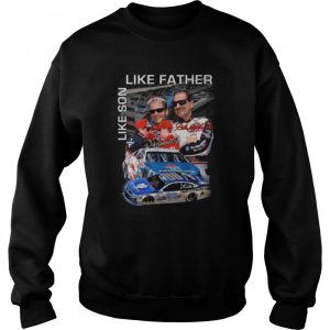 Like Son Like father 156 Dale Earnhardt Jr 2000 Premium High Res signatures shirt 4