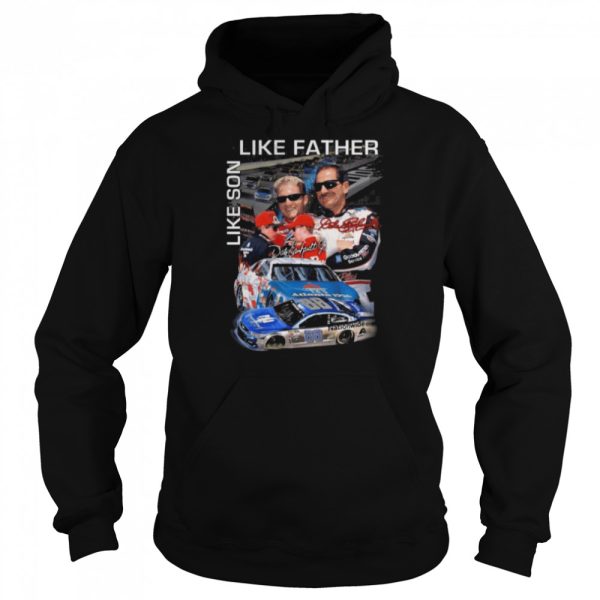 Like Son Like father 156 Dale Earnhardt Jr 2000 Premium High Res signatures shirt