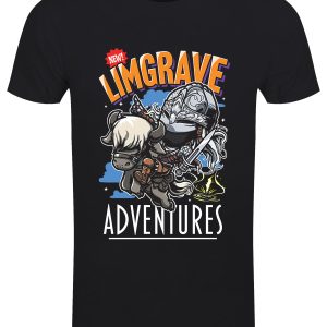 Limgrave Adventures Mens Black T Shirt 1