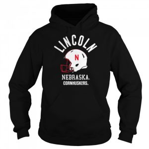 Lincoln Nebraska Cornhuskers helmet shirt 5