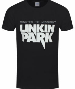Linkin Park Minutes To Midnight Mens Black T Shirt 1